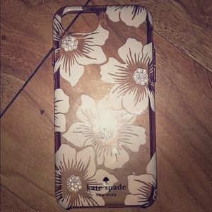 Kate spade iPhone 7 flower case